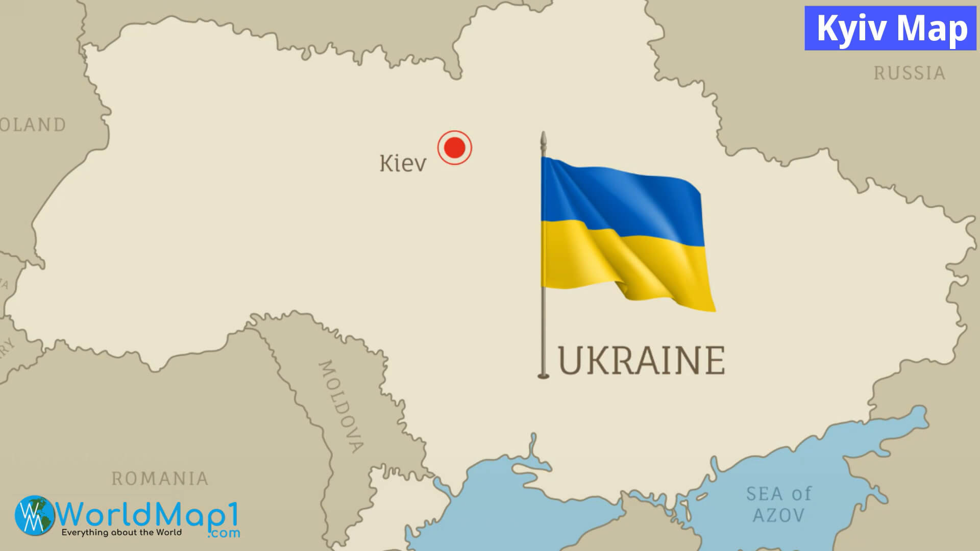 Kiev Ukrayna'da Nerede Bulunur